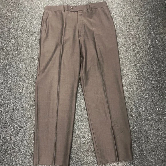 $695 2Pcs Michael Kors Suit Wool Silk Office Men’ Size 40R Business